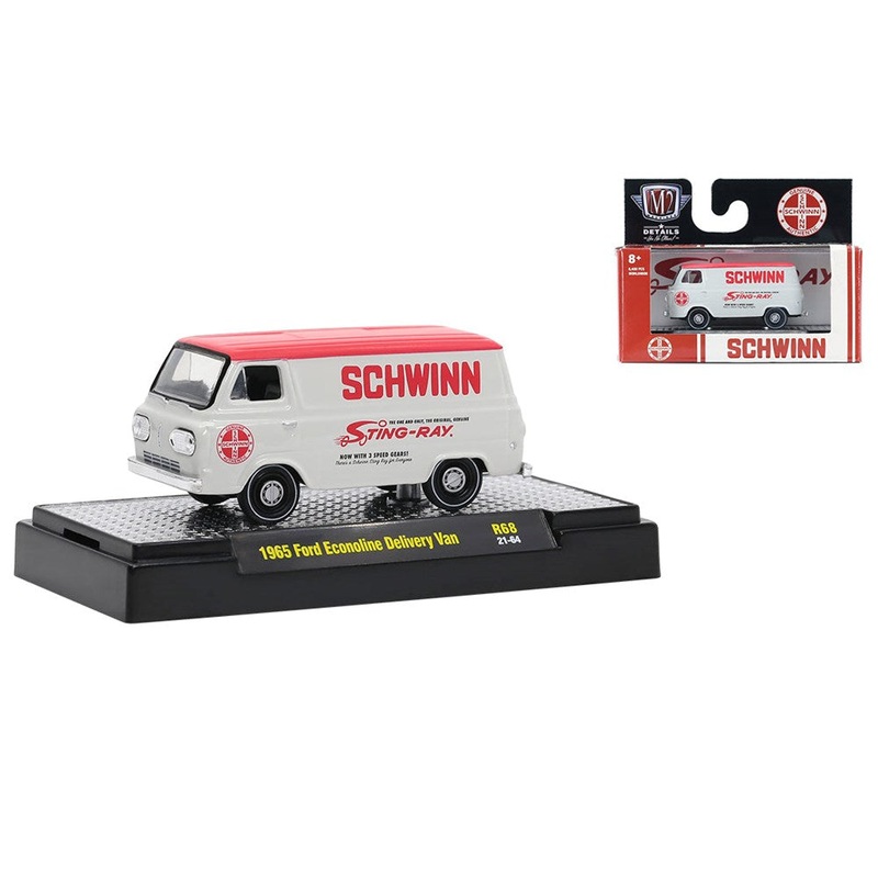 M2 Machines M2-32500-68B 1/64 1965 Ford Econoline Delivery Van