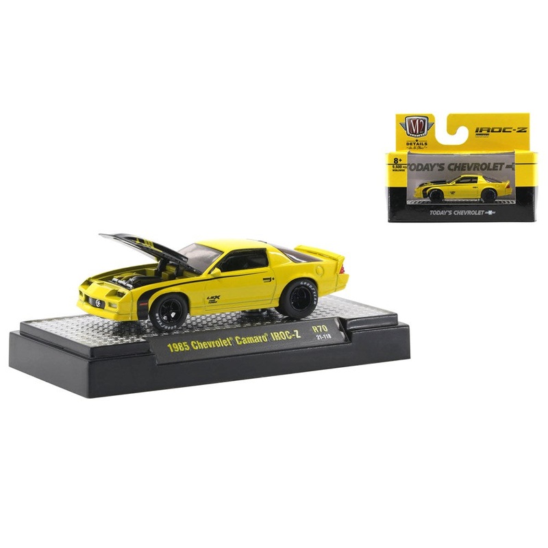 M2 Machines M2-32500-70A 1/64 1985 Chevrolet Camaro IROC-Z
