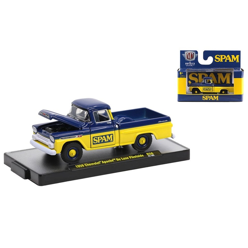 M2 Machines M2-32600-56B 1/64 1959 Chevrolet Apache Deluxe Fleetside