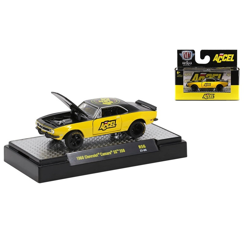 M2 Machines M2-32600-56F 1/64 1968 Chevrolet Camaro SS 350