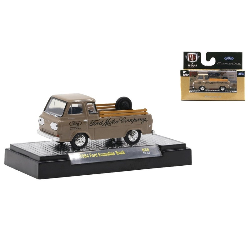 M2 Machines M2-32600-59C 1/64 1964 Ford Econoline Truck