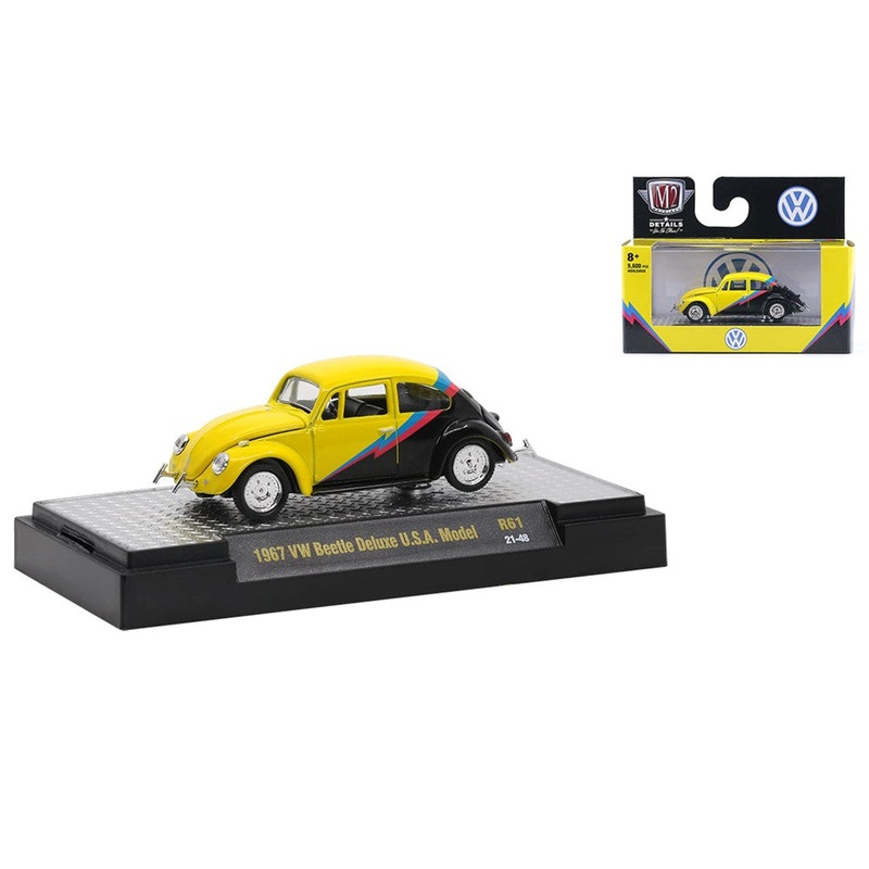 M2 Machines M2-32600-61A 1/64 1967 Volkswagen Beetle