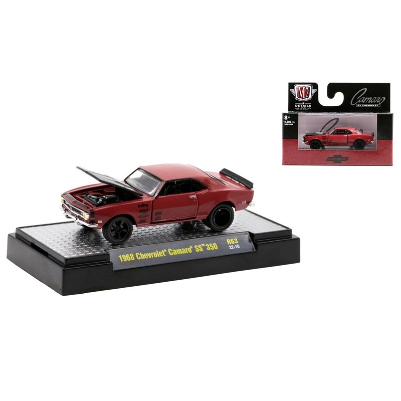 M2 Machines M2-32600-63E 1/64 1968 Chevrolet Camaro SS 350
