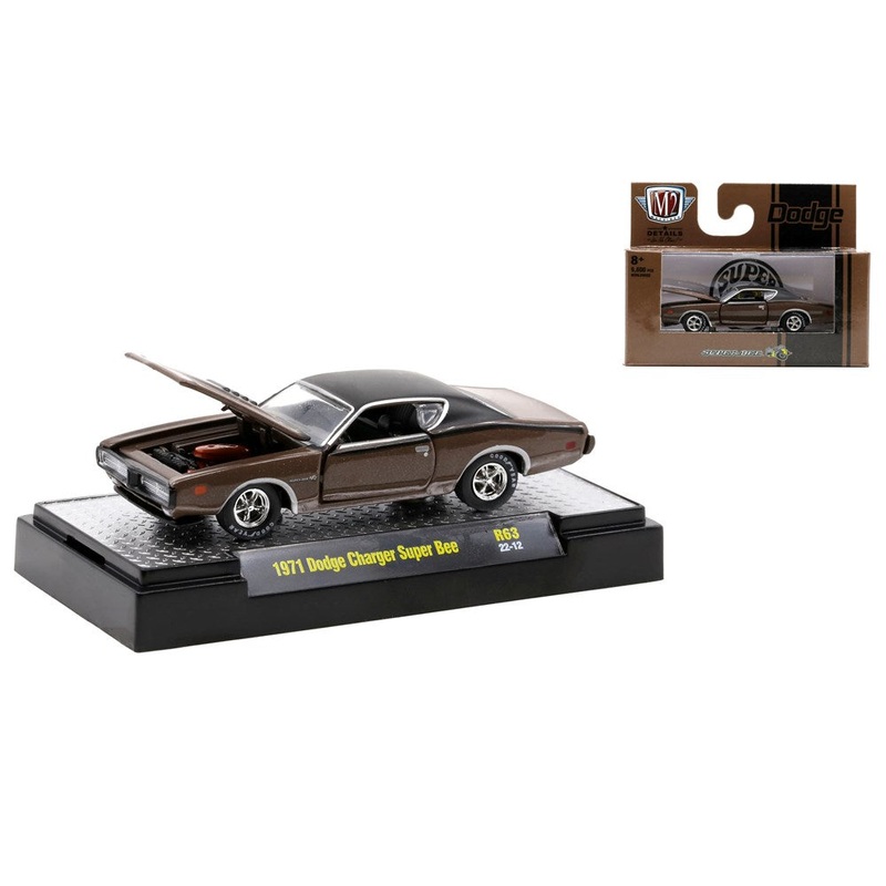 M2 Machines M2-32600-63F 1/64 1971 Dodge Charger Super Bee