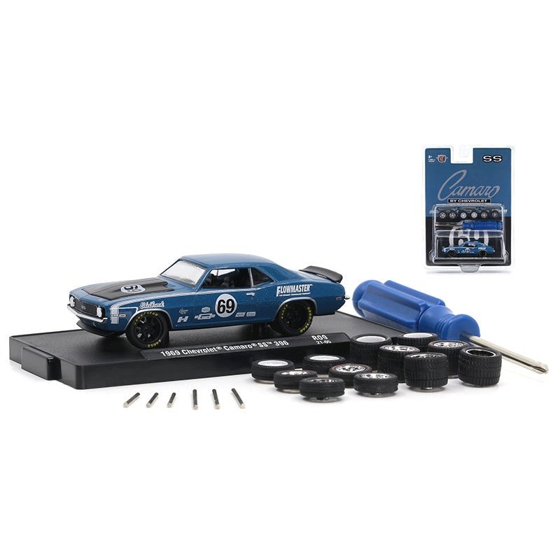 M2 Machines M2-34001-09B 1/64 1969 Chevrolet Camaro SS 396 Kitset