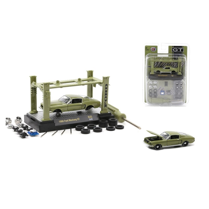 M2 Machines M2-37000-45D 1/64 1968 Ford Mustang GT Kitset