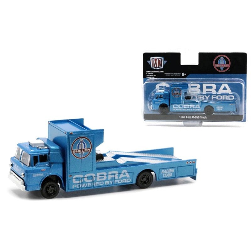 M2 Machines M2-39100-HS03 1/64 1966 Ford C-950 Car Hauler
