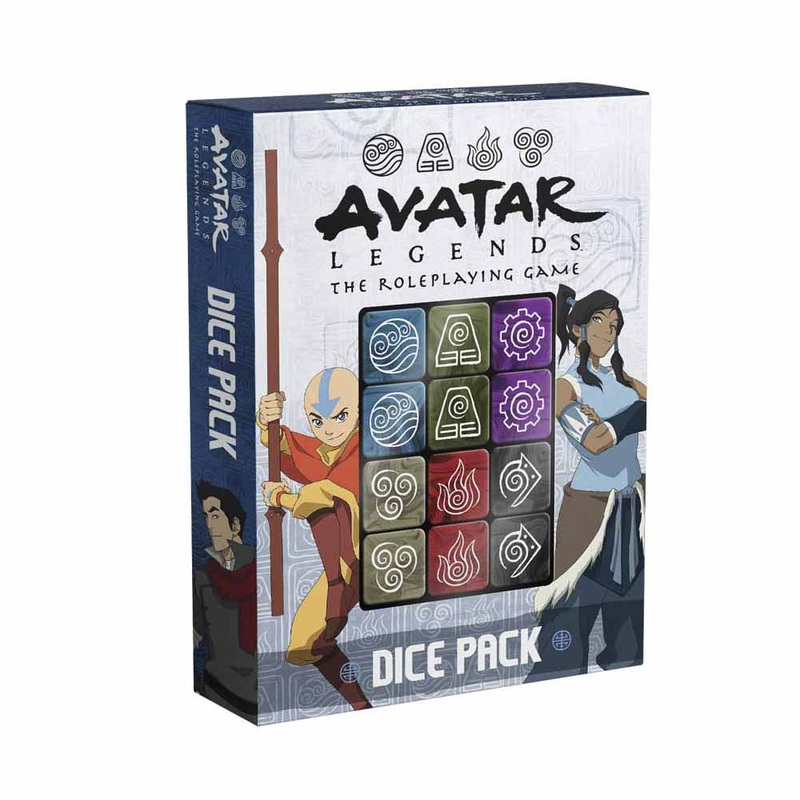Magpie Games D03 Avatar Legends RPG Dice Set