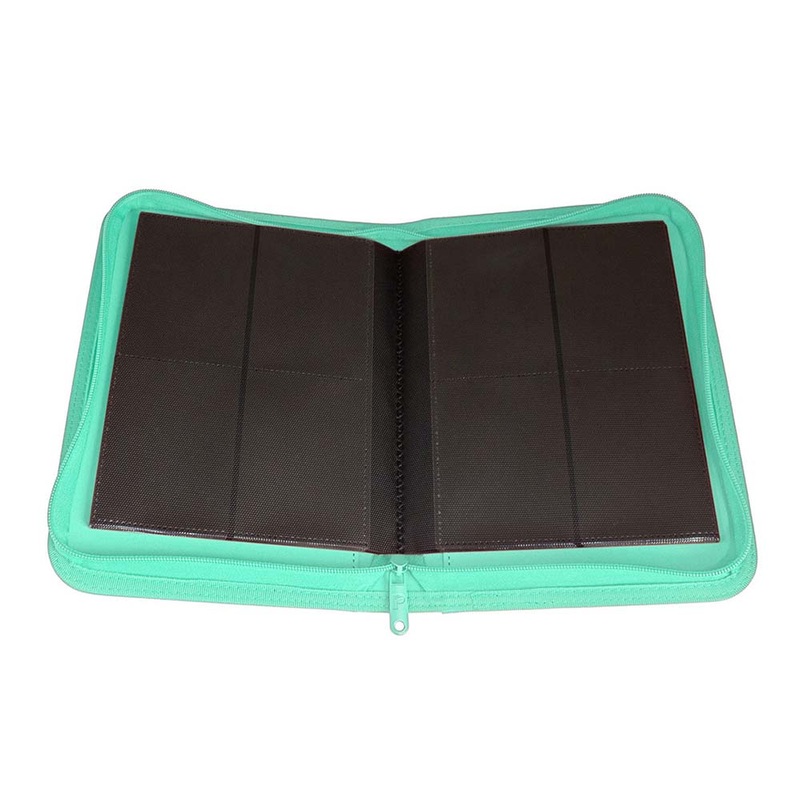 Palms Off ZB-12-BLK Collectors Series 12 Pocket Zip Binder BLACK