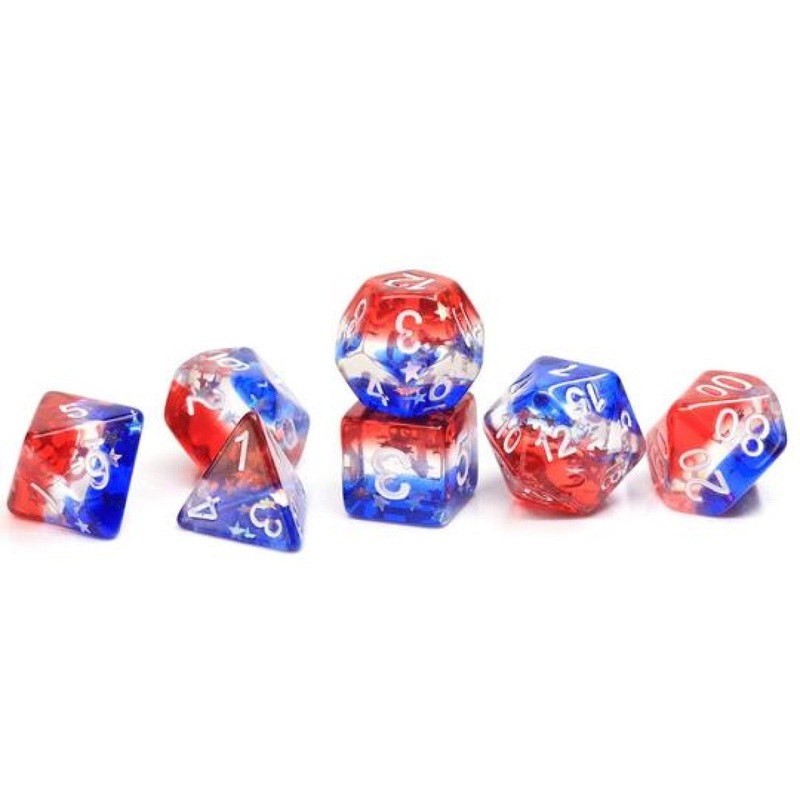 Sirius SIRIUS5-05 Dice Set Star Spangled Banner