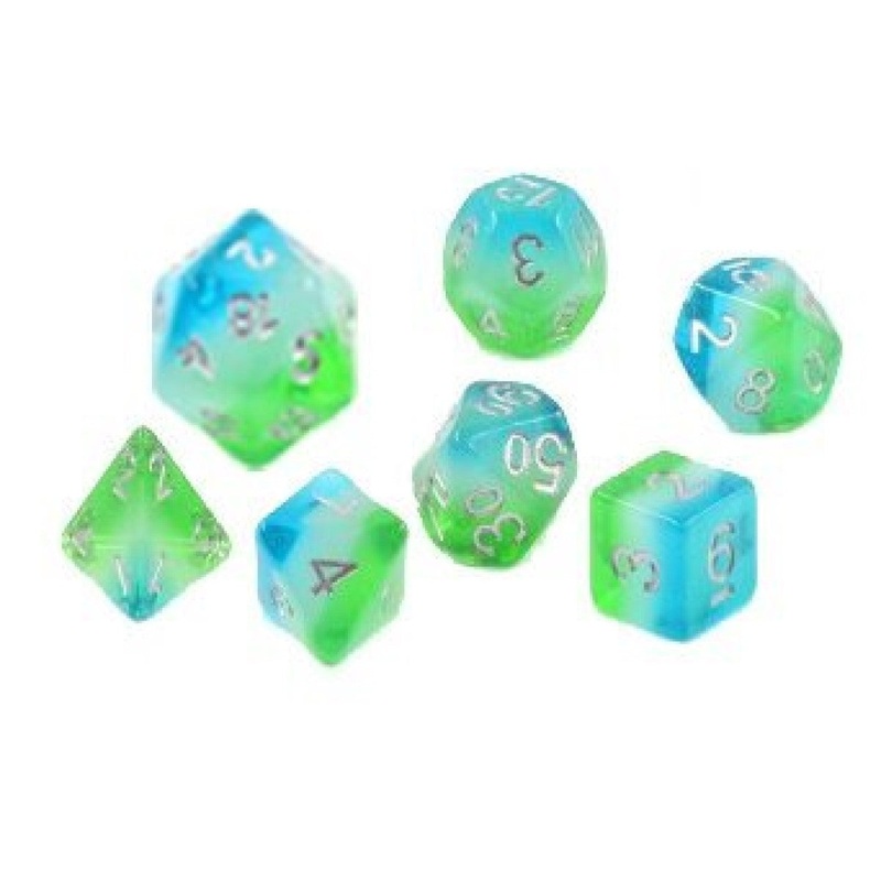 Sirius SIRIUS5-08 Dice Set Blue Hawaiian