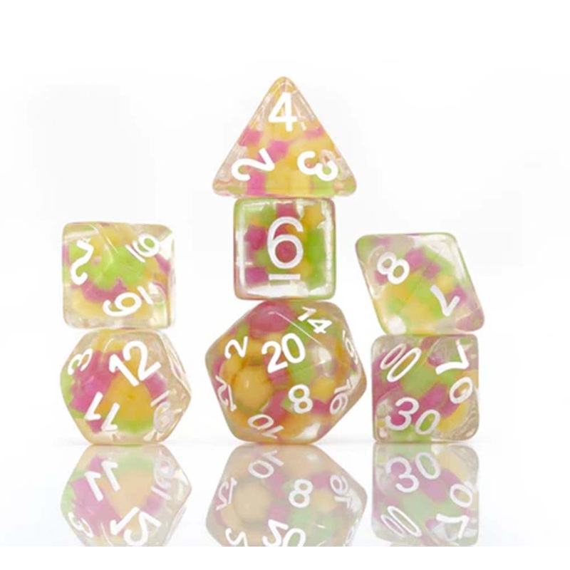 Sirius SIRIUS6-06 Dice Set Melon Ball Glowworm