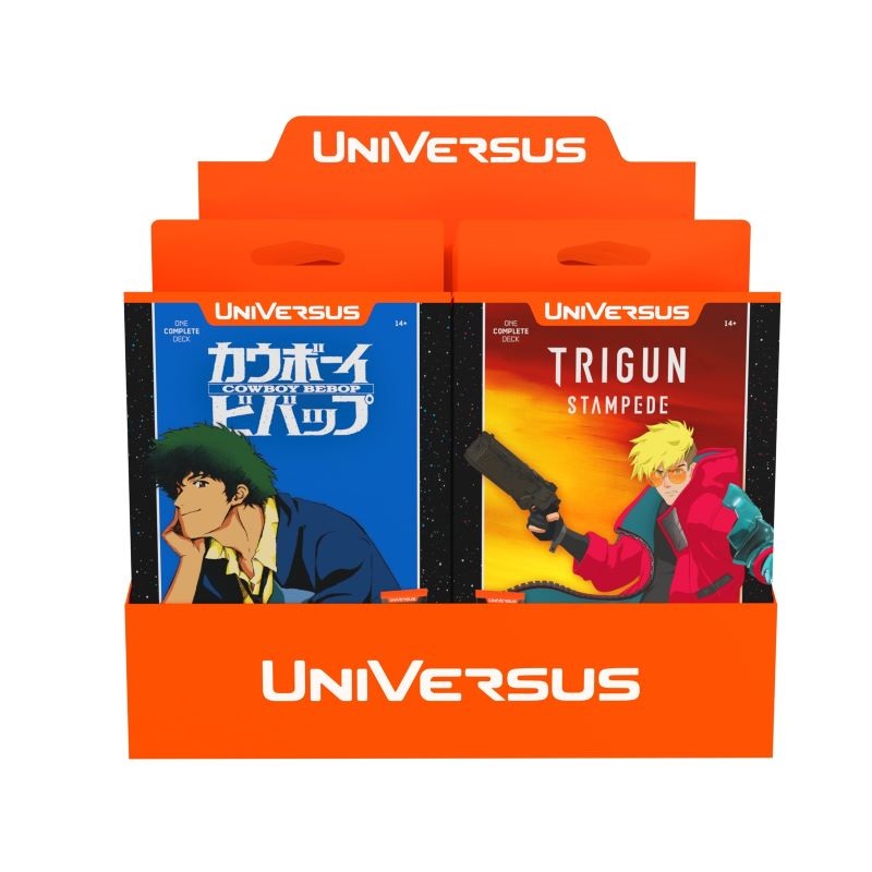 Universus CHA01AD Challenger Series Display: Bebop/Trigun