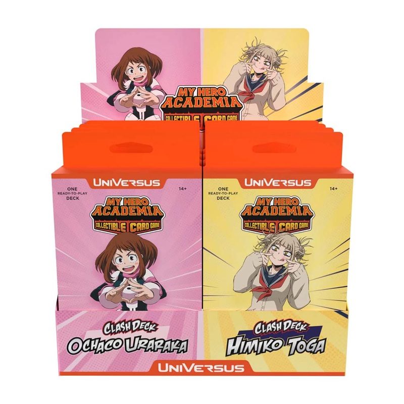 Universus MHA06-CD MHA CCG: Jet Burn Clash Deck Display