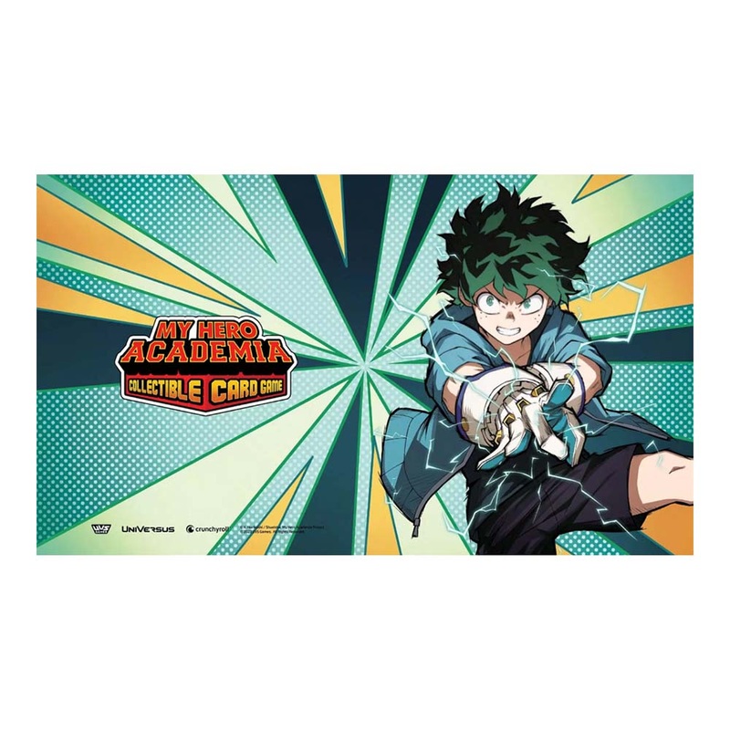 Universus MHA06-PM2 MHA CCG: Jet Burn Midoriya Playmat