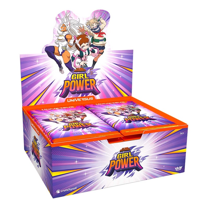 Universus MHA07-BD MHA CCG: Girl Power Booster Display