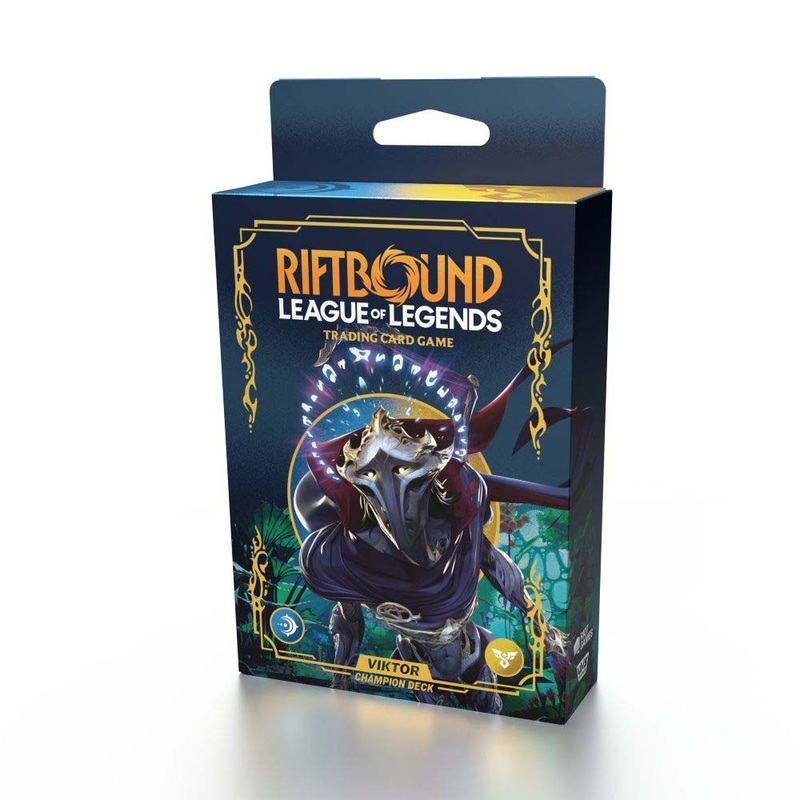 Universus RB-01PD02-EN Riftbound: League of Legends TCG Origins Champion Deck: Viktor Display