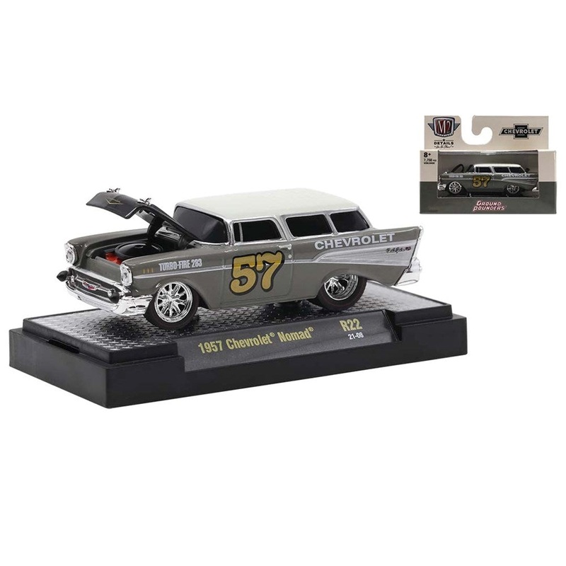 M2 Machines M2-82161-22B 1/64 1957 Chevrolet Nomad