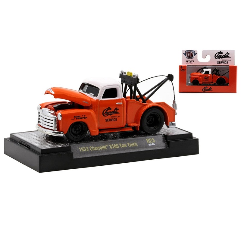 M2 Machines M2-82161-23A 1/64 1953 Chevrolet 3100 Tow Truck