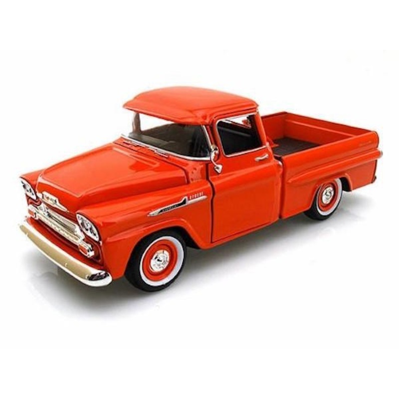 Motormax 79311 1/24 1958 Chevrolet Apache Fleetline Pickup (Orange)