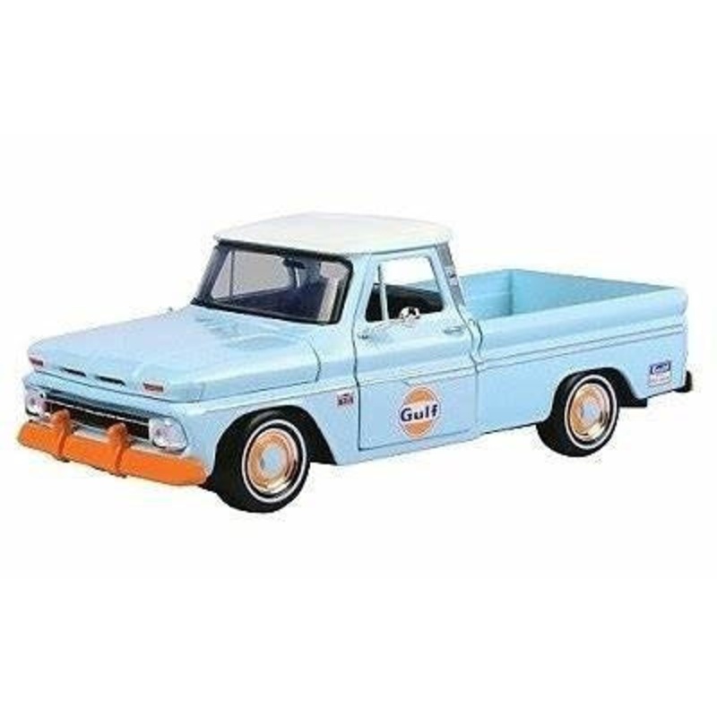Motormax MX-79648 1/24 1966 Chevy C10 Fleetside Pickup- Gulf