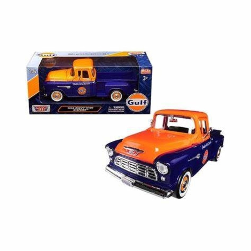 Motormax MX-79651 1/24 1955 Chevy Stepside – Gulf