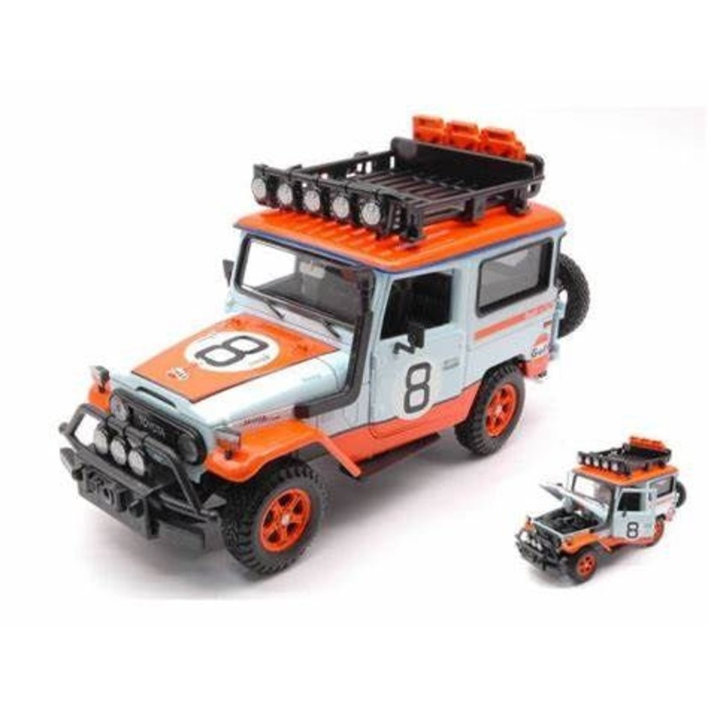 Motormax MX-79658 1/24 Toyota FJ Offroad- Gulf