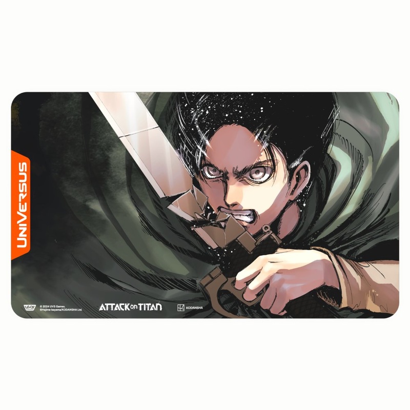 Universus AOT01-PM1 Attack on Titan Playmat Battle for Humanity Eren Yeager