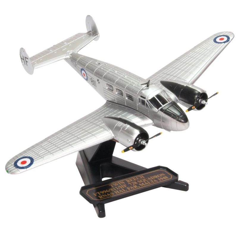 Oxford OX-72BE002 1/72 Twin Beech-Ft996-811 – HF 728 Squadron RNAS Hal Far