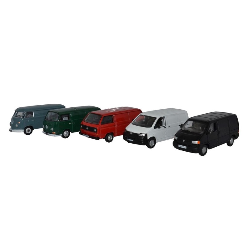Oxford OX-76SET66 1/76 VW Van Set