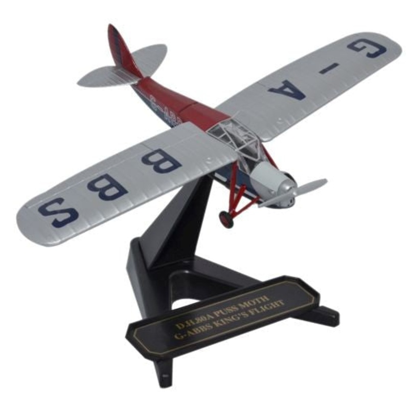 Oxford OX-PM003 1/72 De Havilland Puss Moth – G-ABBS Kings Flight