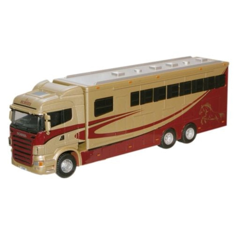 Oxford OX-SHL01HB 1/76 Scania Highline Horsebox