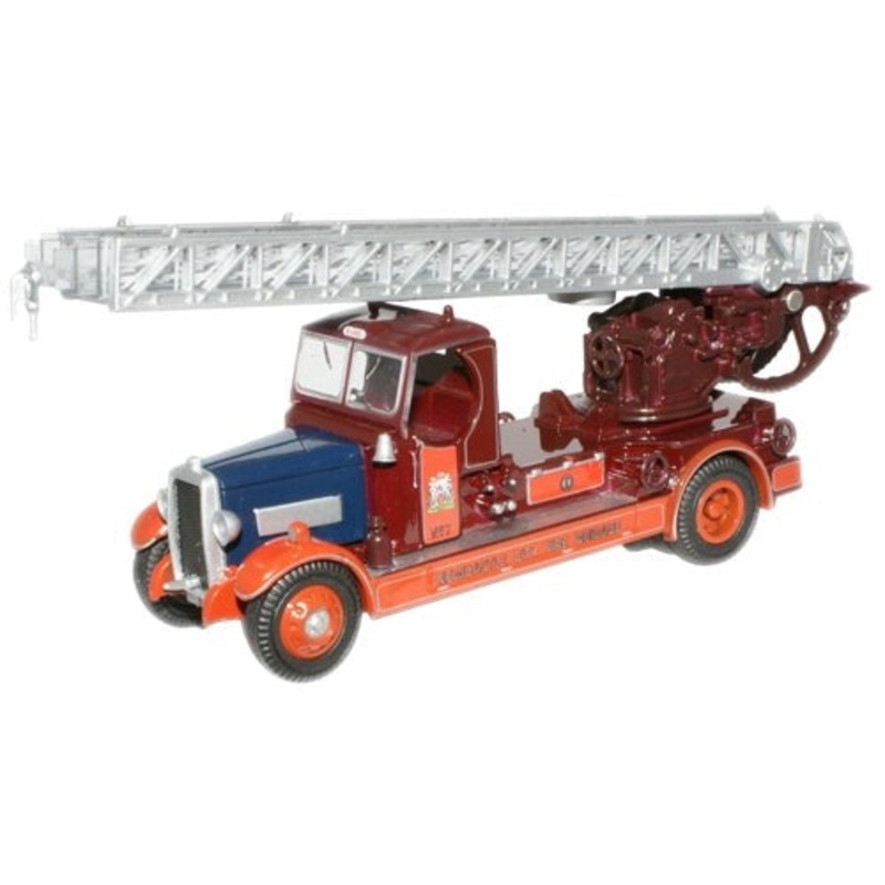 Oxford OX-TLM003 1/76 Leyland TLM Fire Engine
