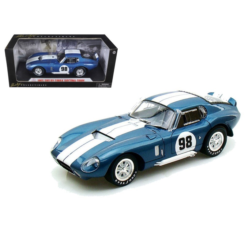 Shelby Collectables SHE-130 1/18 1965 Shelby Cobra Daytona Coupe #98