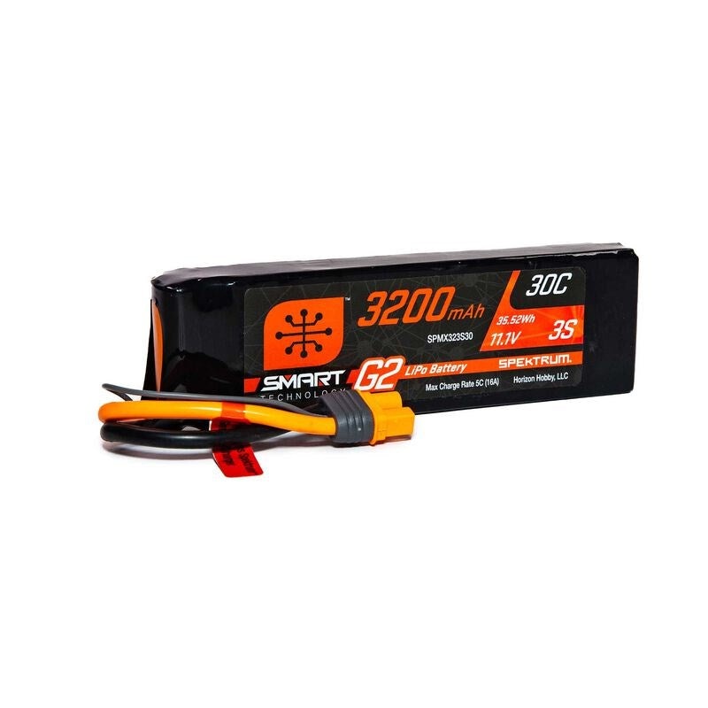 Spektrum SPMX323S30 3200mAh 3S 11.1V Smart G2 LiPo 30C; IC3