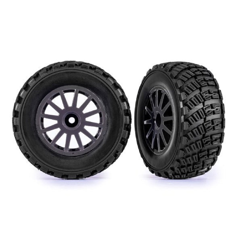 Traxxas 7473-GRAY Tires & Wheels Whl Gravl Pattrn Tire