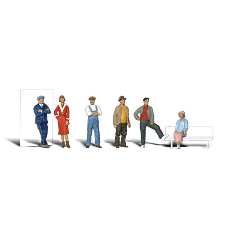 Woodland Scenics A1874 HO Scenic Accents: Casual People