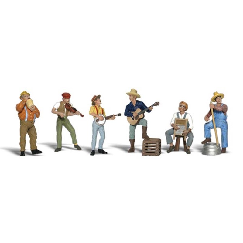 Woodland Scenics A1902 HO Scenic Accents: Jug Band