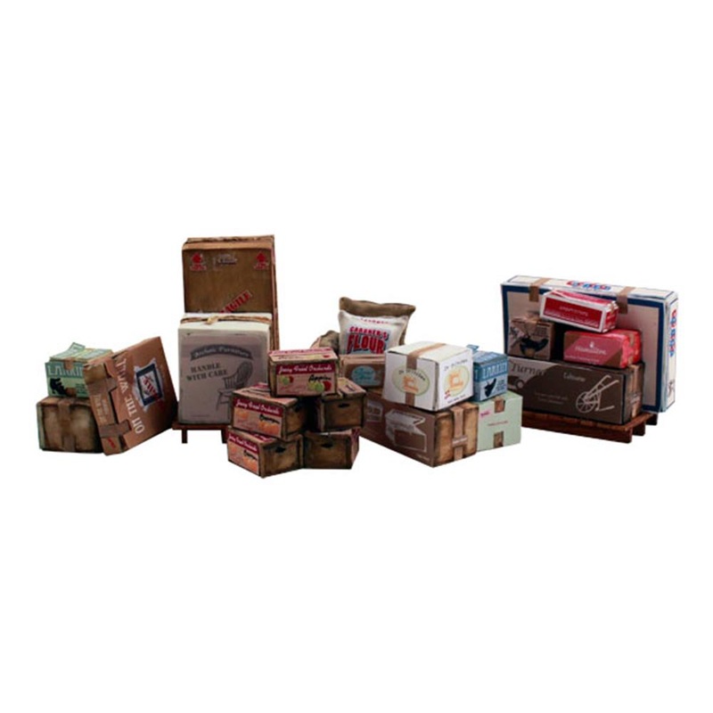 Woodland Scenics A1953 HO Scenic Accents: Misc. Freight
