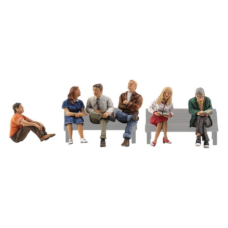 Woodland Scenics A2129 N People Sitting