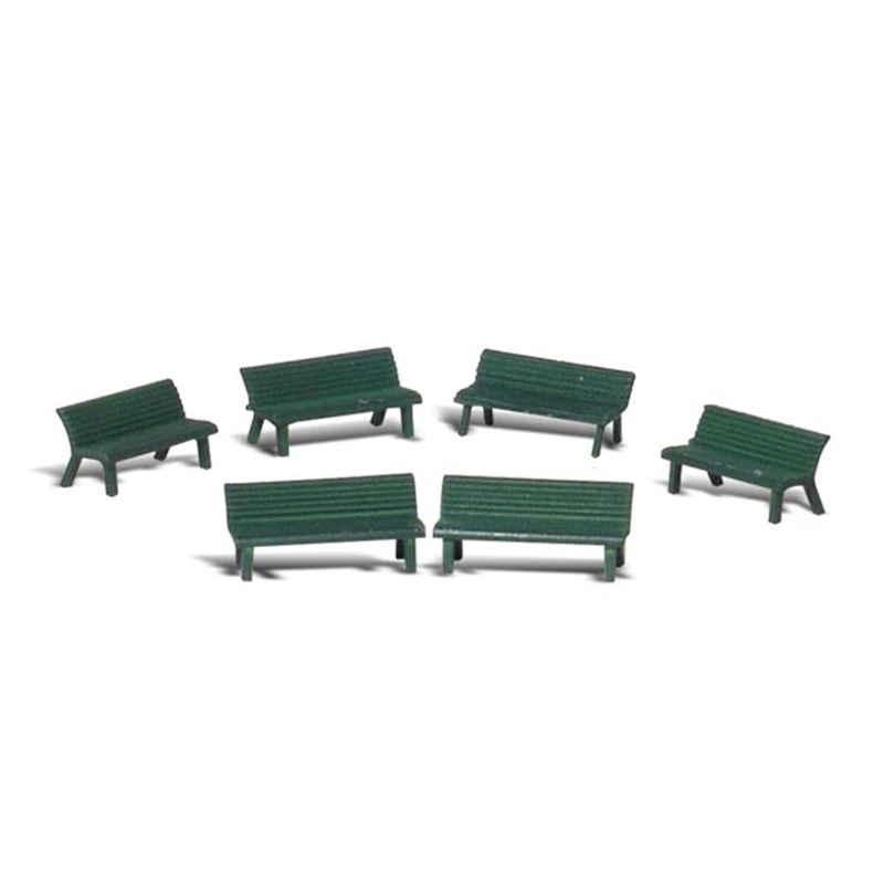 Woodland Scenics A2181 N Scenic Accents: Park Benches