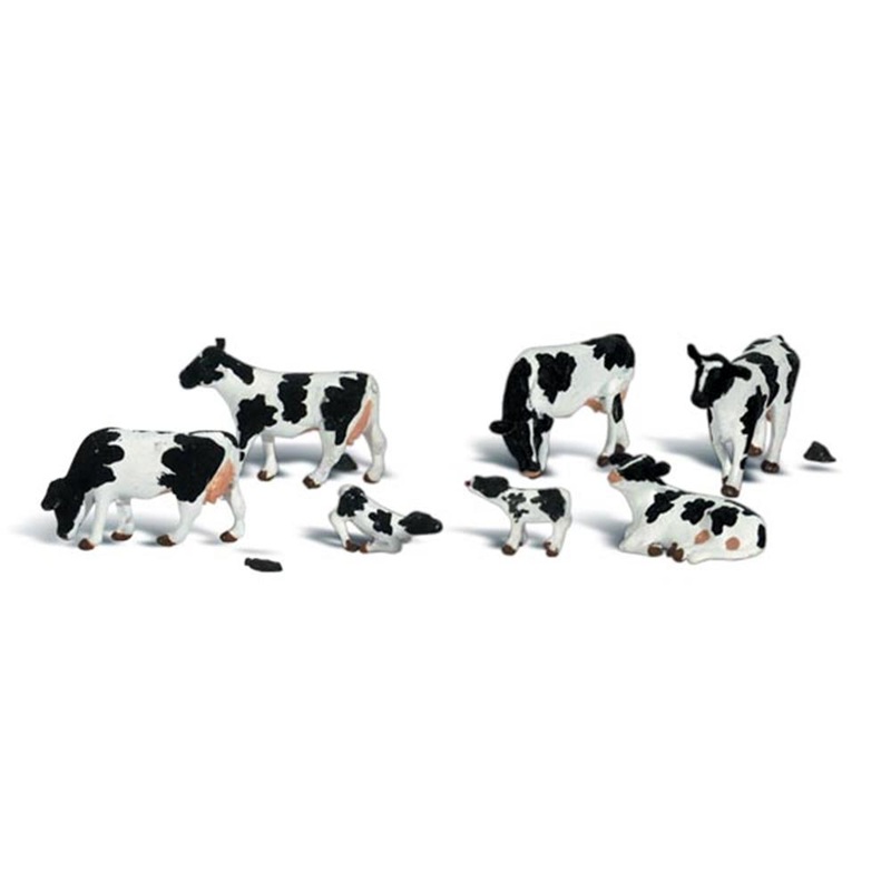 Woodland Scenics A2187 N Scenic Accents: Holstein Cows