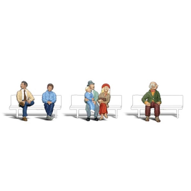 Woodland Scenics A2190 N Scenic Accents: Passengers