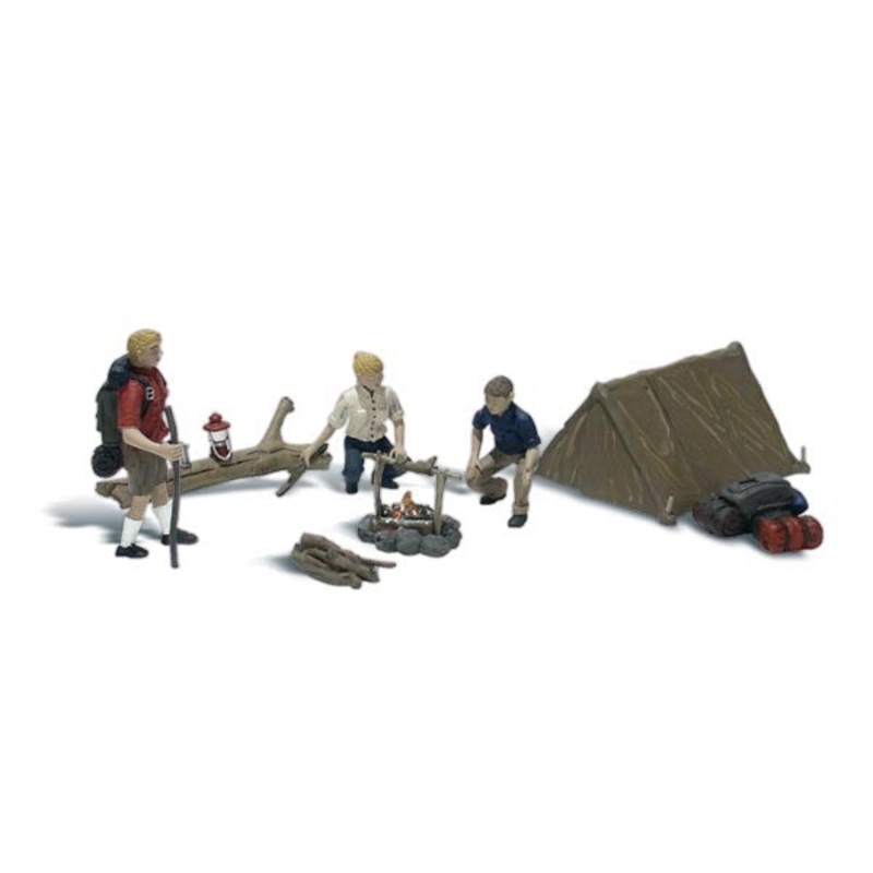 Woodland Scenics A2199 N Scenic Accents: Campers