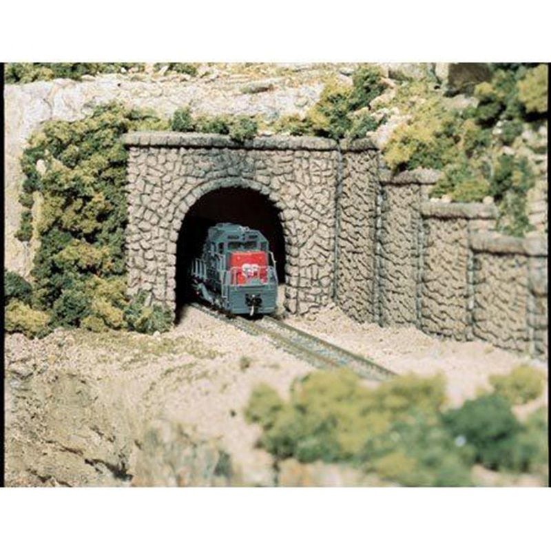 Woodland Scenics C1255 TUNNEL PORTALS RNDM STONE HO
