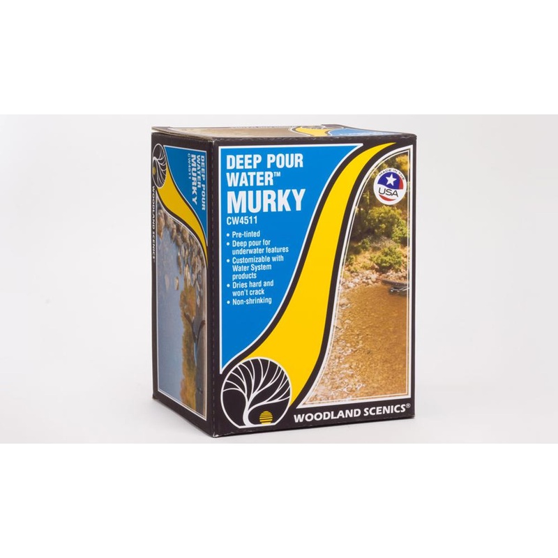 Woodland Scenics CW4511 Deep Pour Water Murky