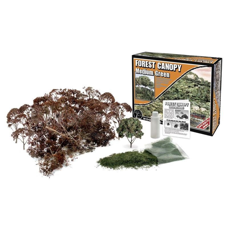 Woodland Scenics F1661 Forest Canopy Medium Green