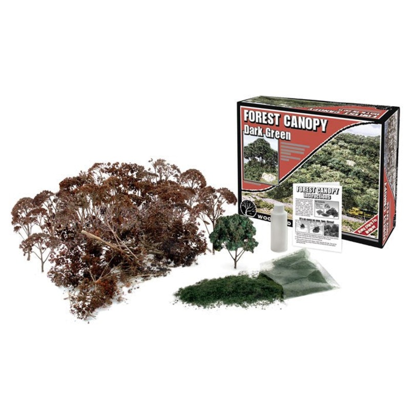 Woodland Scenics F1662 Forest Canopy Dark Green