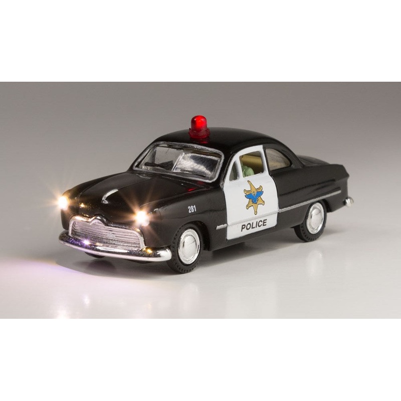 Woodland Scenics JP5593 HO Just Plug Police Car