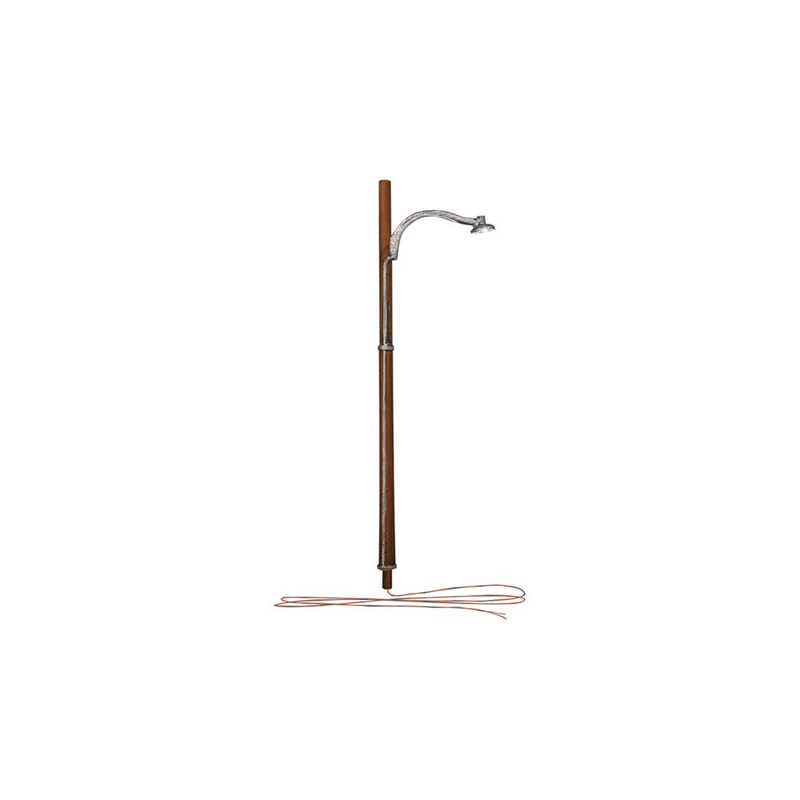 Woodland Scenics JP5638 N Street Lights Wooden Pole (3)